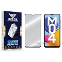 Military-Grade Tempered Glass Screen Protector Compatible with Samsung Galaxy M04 [Pack of 1] | Edge-to-Edge, Oleophobic, Case Friendly, Easy Installation Kit