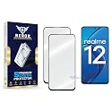 Military-Grade Tempered Glass Screen Protector Compatible with Realme 12 5G [Pack of 2] | Edge-to-Edge, Oleophobic, Case Friendly, Easy Installation Kit