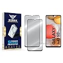 Military-Grade Tempered Glass Screen Protector Compatible with Samsung Galaxy A42 5G [Pack of 2] | Edge-to-Edge, Oleophobic, Case Friendly, Easy Installation Kit