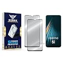 Military-Grade Tempered Glass Screen Protector Compatible with Realme 5i [Pack of 2] | Edge-to-Edge, Oleophobic, Case Friendly, Easy Installation Kit