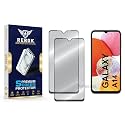 Military-Grade Tempered Glass Screen Protector Compatible with Samsung Galaxy A14 [Pack of 2] | Edge-to-Edge, Oleophobic, Case Friendly, Easy Installation Kit