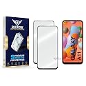 Military-Grade Tempered Glass Screen Protector Compatible with Samsung Galaxy A11 [Pack of 2] | Edge-to-Edge, Oleophobic, Case Friendly, Easy Installation Kit