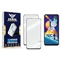 Military-Grade Tempered Glass Screen Protector Compatible with Samsung Galaxy M11 [Pack of 2] | Edge-to-Edge, Oleophobic, Case Friendly, Easy Installation Kit