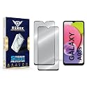 Military-Grade Tempered Glass Screen Protector Compatible with Samsung Galaxy A03s [Pack of 2] | Edge-to-Edge, Oleophobic, Case Friendly, Easy Installation Kit
