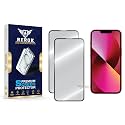 Military-Grade Tempered Glass Screen Protector for iPhone 13 Mini [Pack of 2] | HD Clear, Edge-to-Edge Coverage, Scratch Resistant, Case Friendly with Easy Installation Kit.