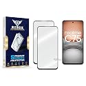 Military-Grade Tempered Glass Screen Protector Compatible with Realme C75 4G [Pack of 2] | Edge-to-Edge, Oleophobic, Case Friendly, Easy Installation Kit