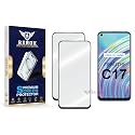 Military-Grade Tempered Glass Screen Protector Compatible with Realme C17 [Pack of 2] | Edge-to-Edge, Oleophobic, Case Friendly, Easy Installation Kit