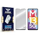 Military-Grade Tempered Glass Screen Protector Compatible with Samsung Galaxy M13 5G [Pack of 1] | Edge-to-Edge, Oleophobic, Case Friendly, Easy Installation Kit