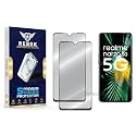 Military-Grade Tempered Glass Screen Protector Compatible with Realme Narzo 50 5G [Pack of 2] | Edge-to-Edge, Oleophobic, Case Friendly, Easy Installation Kit
