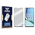 Military-Grade Tempered Glass Screen Protector Compatible with Realme Narzo N61 [Pack of 1] | Edge-to-Edge, Oleophobic, Case Friendly, Easy Installation Kit