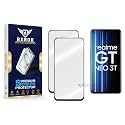 Military-Grade Tempered Glass Screen Protector Compatible with Realme GT Neo 3T [Pack of 2] | Edge-to-Edge, Oleophobic, Case Friendly, Easy Installation Kit