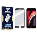 Military-Grade Tempered Glass Screen Protector for iPhone SE 2020/2022 [Pack of 1] | HD Clear, Edge-to-Edge Coverage, Scratch Resistant, Case Friendly with Easy Installation Kit(BLACK)