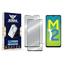 Military-Grade Tempered Glass Screen Protector Compatible with Samsung Galaxy M12 [Pack of 2] | Edge-to-Edge, Oleophobic, Case Friendly, Easy Installation Kit