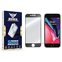 Military-Grade Tempered Glass Screen Protector for iPhone 8 Plus [Pack of 1] | HD Clear, Edge-to-Edge Coverage, Scratch Resistant, Case Friendly with Easy Installation Kit(BLACK)