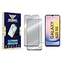Military-Grade Tempered Glass Screen Protector Compatible with Samsung Galaxy A25 5G [Pack of 2] | Edge-to-Edge, Oleophobic, Case Friendly, Easy Installation Kit