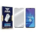Military-Grade Tempered Glass Screen Protector Compatible with Realme 5 [Pack of 1] | Edge-to-Edge, Oleophobic, Case Friendly, Easy Installation Kit