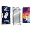 Military-Grade Tempered Glass Screen Protector Compatible with Samsung Galaxy A50 [Pack of 2] | Edge-to-Edge, Oleophobic, Case Friendly, Easy Installation Kit