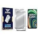 Military-Grade Tempered Glass Screen Protector Compatible with Realme C25Y [Pack of 2] | Edge-to-Edge, Oleophobic, Case Friendly, Easy Installation Kit