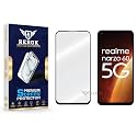Military-Grade Tempered Glass Screen Protector Compatible with Realme Narzo 60 5G [Pack of 1] | Edge-to-Edge, Oleophobic, Case Friendly, Easy Installation Kit