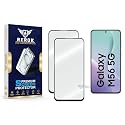 Military-Grade Tempered Glass Screen Protector Compatible with Samsung Galaxy M56 5G [Pack of 2] | Edge-to-Edge, Oleophobic, Case Friendly, Easy Installation Kit