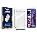 Military-Grade Tempered Glass Screen Protector Compatible with Realme Narzo 30 Pro [Pack of 2] | Edge-to-Edge, Oleophobic, Case Friendly, Easy Installation Kit