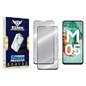 Military-Grade Tempered Glass Screen Protector Compatible with Samsung Galaxy M05 [Pack of 2] | Edge-to-Edge, Oleophobic, Case Friendly, Easy Installation Kit