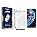 Military-Grade Tempered Glass Screen Protector Compatible with Realme X7 [Pack of 2] | Edge-to-Edge, Oleophobic, Case Friendly, Easy Installation Kit