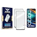 Military-Grade Tempered Glass Screen Protector Compatible with Realme Narzo 20 Pro [Pack of 2] | Edge-to-Edge, Oleophobic, Case Friendly, Easy Installation Kit