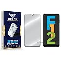 Military-Grade Tempered Glass Screen Protector Compatible with Samsung Galaxy F12 [Pack of 1] | Edge-to-Edge, Oleophobic, Case Friendly, Easy Installation Kit