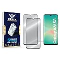 Military-Grade Tempered Glass Screen Protector Compatible with Samsung Galaxy A26 5G [Pack of 2] | Edge-to-Edge, Oleophobic, Case Friendly, Easy Installation Kit