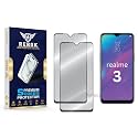 Military-Grade Tempered Glass Screen Protector Compatible with Realme 3 [Pack of 2] | Edge-to-Edge, Oleophobic, Case Friendly, Easy Installation Kit