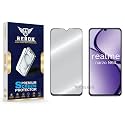 Military-Grade Tempered Glass Screen Protector Compatible with Realme Narzo N63 [Pack of 1] | Edge-to-Edge, Oleophobic, Case Friendly, Easy Installation Kit