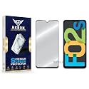 Military-Grade Tempered Glass Screen Protector Compatible with Samsung Galaxy F02s [Pack of 1] | Edge-to-Edge, Oleophobic, Case Friendly, Easy Installation Kit