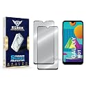 Military-Grade Tempered Glass Screen Protector Compatible with Samsung Galaxy M01 [Pack of 2] | Edge-to-Edge, Oleophobic, Case Friendly, Easy Installation Kit