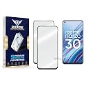 Military-Grade Tempered Glass Screen Protector Compatible with Realme Narzo 30 [Pack of 2] | Edge-to-Edge, Oleophobic, Case Friendly, Easy Installation Kit