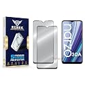 Military-Grade Tempered Glass Screen Protector Compatible with Realme Narzo 30A [Pack of 2] | Edge-to-Edge, Oleophobic, Case Friendly, Easy Installation Kit