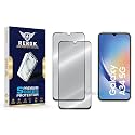 Military-Grade Tempered Glass Screen Protector Compatible with Samsung Galaxy A34 5G [Pack of 2] | Edge-to-Edge, Oleophobic, Case Friendly, Easy Installation Kit