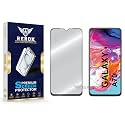 Military-Grade Tempered Glass Screen Protector Compatible with Samsung Galaxy A70 [Pack of 1] | Edge-to-Edge, Oleophobic, Case Friendly, Easy Installation Kit