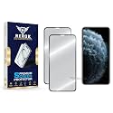 Military-Grade Tempered Glass Screen Protector for iPhone 11 Pro [Pack of 2] | HD Clear, Edge-to-Edge Coverage, Scratch Resistant, Case Friendly with Easy Installation Kit.