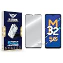 Military-Grade Tempered Glass Screen Protector Compatible with Samsung Galaxy M32 5G [Pack of 1] | Edge-to-Edge, Oleophobic, Case Friendly, Easy Installation Kit