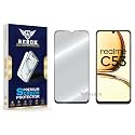 Military-Grade Tempered Glass Screen Protector Compatible with Realme C53 [Pack of 1] | Edge-to-Edge, Oleophobic, Case Friendly, Easy Installation Kit