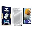 Military-Grade Tempered Glass Screen Protector Compatible with Samsung Galaxy M23 [Pack of 2] | Edge-to-Edge, Oleophobic, Case Friendly, Easy Installation Kit