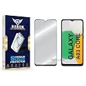 Military-Grade Tempered Glass Screen Protector Compatible with Samsung Galaxy A03 Core [Pack of 1] | Edge-to-Edge, Oleophobic, Case Friendly, Easy Installation Kit