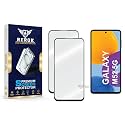 Military-Grade Tempered Glass Screen Protector Compatible with Samsung Galaxy M52 5G [Pack of 2] | Edge-to-Edge, Oleophobic, Case Friendly, Easy Installation Kit
