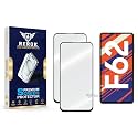 Military-Grade Tempered Glass Screen Protector Compatible with Samsung Galaxy F62 [Pack of 2] | Edge-to-Edge, Oleophobic, Case Friendly, Easy Installation Kit