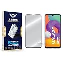 Military-Grade Tempered Glass Screen Protector Compatible with Samsung Galaxy M22 [Pack of 1] | Edge-to-Edge, Oleophobic, Case Friendly, Easy Installation Kit