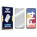 Military-Grade Tempered Glass Screen Protector Compatible with Samsung Galaxy F14 4G [Pack of 1] | Edge-to-Edge, Oleophobic, Case Friendly, Easy Installation Kit