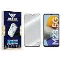 Military-Grade Tempered Glass Screen Protector Compatible with Samsung Galaxy M23 [Pack of 1] | Edge-to-Edge, Oleophobic, Case Friendly, Easy Installation Kit