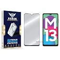 Military-Grade Tempered Glass Screen Protector Compatible with Samsung Galaxy M13 4G [Pack of 1] | Edge-to-Edge, Oleophobic, Case Friendly, Easy Installation Kit