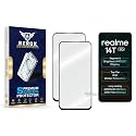 Military-Grade Tempered Glass Screen Protector Compatible with Realme 14T 5G [Pack of 2] | Edge-to-Edge, Oleophobic, Case Friendly, Easy Installation Kit